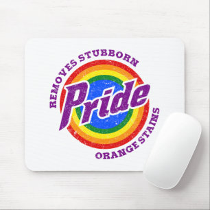 Remove Stubborn Orange Stains Pride Month LGBTQ Mouse Mat