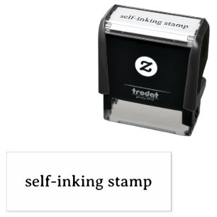 Remove This Text & Add Your Own Design 2.15"x0.78" Self-inking Stamp