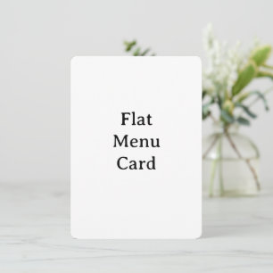 Remove This Text & Add Your Own Design 4.5" x 6.25 Menu