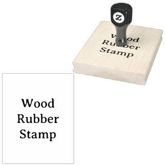 Remove This Text & Add Your Own Design 4" x 5" Rubber Stamp