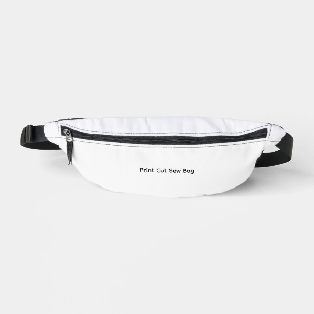 Remove This Text & Add Your Own Design Bum Bags (Front)