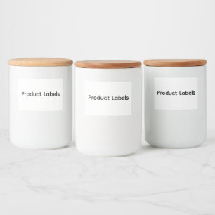 Remove This Text & Add Your Own Design  Food Label