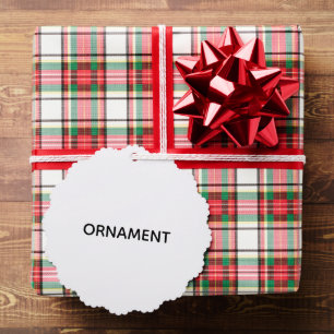 Remove This Text & Add Your Own Design Tree Decoration Card
