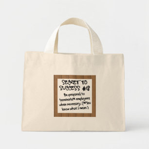 Remove Unproductive Team Members Mini Tote Bag