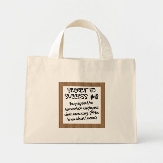 Remove Unproductive Team Members Mini Tote Bag