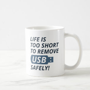 Remove USB Safely Coffee Mug
