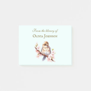 Removeable Custom Bookplate Pad  Post-it Notes