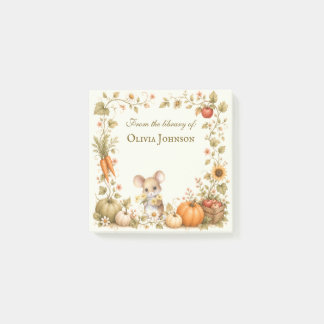 Removeable Custom Bookplate Pad Post-it Notes