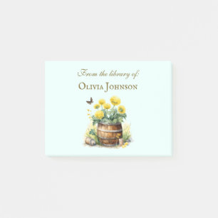 Removeable Custom Bookplate Pad  Post-it Notes