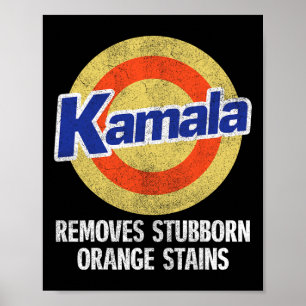 Removes Stubborn Orange Stains  Poster