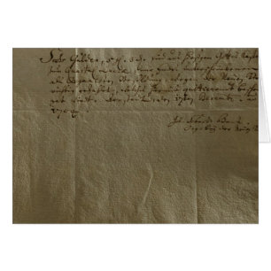 Remuneration Receipt, 17th December, 1704