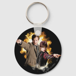 Remus Lupin and Nymphadora Tonks-Lupin Key Ring