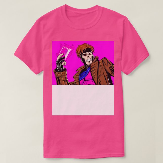 remy lebeau the french gambit cajun in ecopop vint T-Shirt (Design Front)
