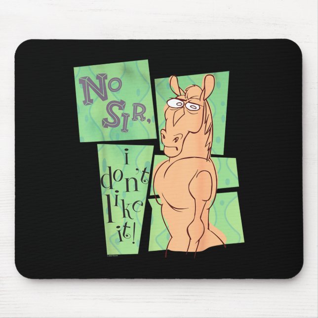 Ren &amp; Stimpy No Sir I Don’t Like It  Mouse Mat (Front)
