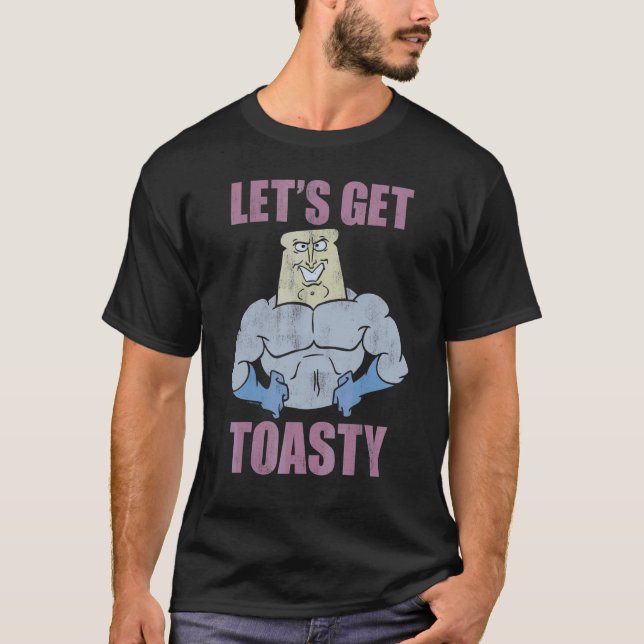 Ren And Stimpy Let's Get Toasty T-Shirt (Front)