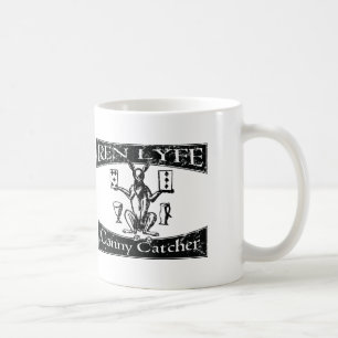 Ren Lyfe: Distressed Robert Greene Conny-Catcher Coffee Mug