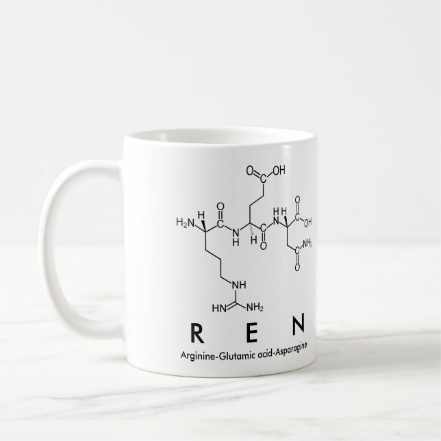 Ren peptide name mug (Left)