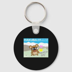 Ren-world 80 Japan Northern Alps Haku Blue Sky Sup Key Ring
