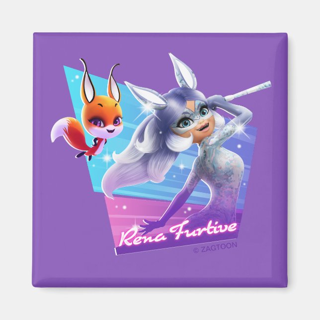 Rena Furtive Graphic Magnet (Front)