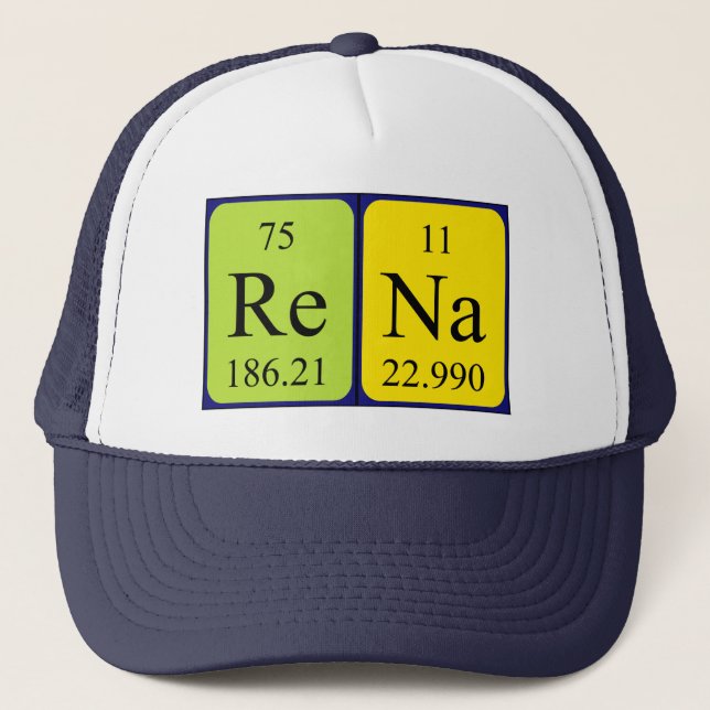 Rena periodic table name hat (Front)