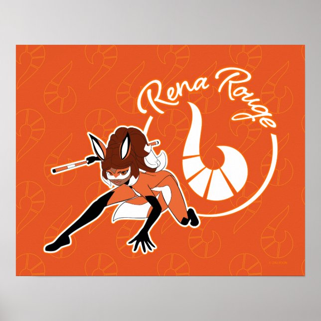 Rena Rouge Badge Poster (Front)