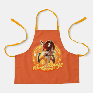 Rena Rouge Circle Badge Apron