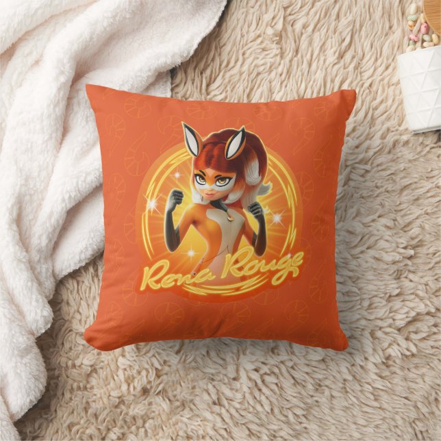 Rena Rouge Circle Badge Cushion (Blanket)