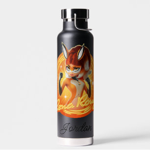 Rena Rouge Circle Badge Water Bottle