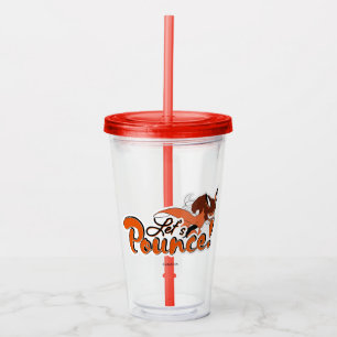 Rena Rouge Let's Pounce Acrylic Tumbler