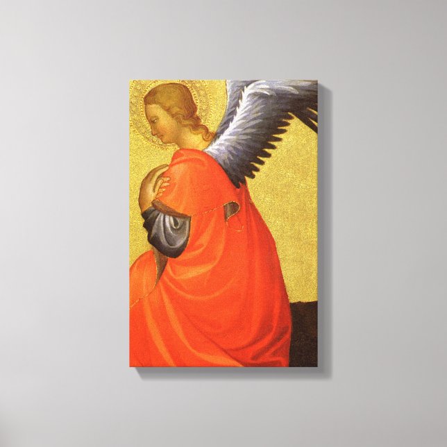 Renaissance Angel by Master of the Bambino Vispo Canvas Print (Front)