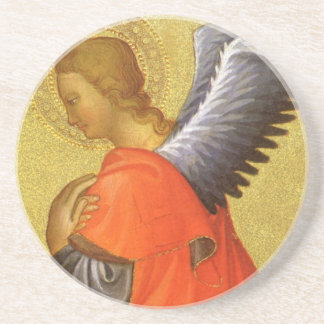 Renaissance Angel by Master of the Bambino Vispo Coaster