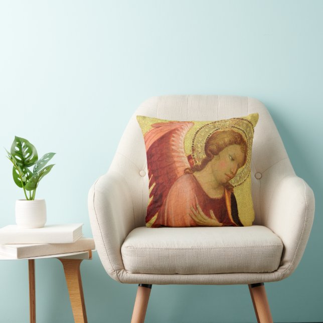 Renaissance Angel by Master of the Bambino Vispo Cushion (Chair)