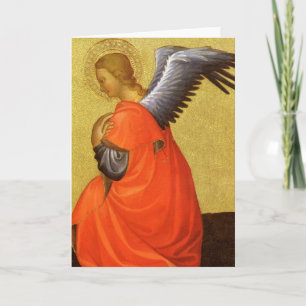Renaissance Angel by Master of the Bambino Vispo Holiday Card