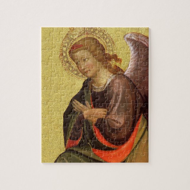 Renaissance Angel by Master of the Bambino Vispo Jigsaw Puzzle (Vertical)