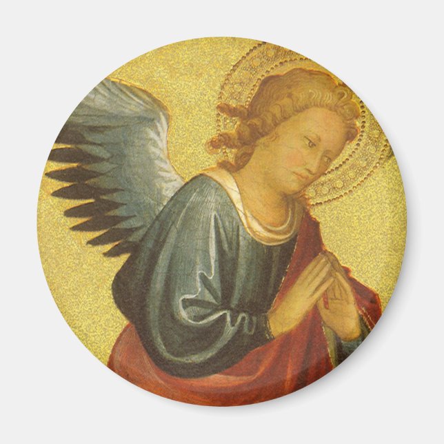 Renaissance Angel by Master of the Bambino Vispo Magnet (Front)
