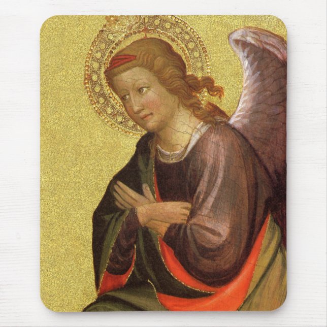 Renaissance Angel by Master of the Bambino Vispo Mouse Mat (Front)