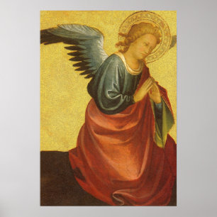Renaissance Angel by Master of the Bambino Vispo Poster