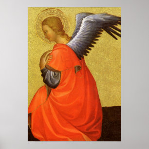 Renaissance Angel by Master of the Bambino Vispo Poster