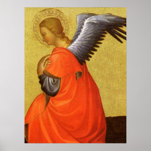 Renaissance Angel by Master of the Bambino Vispo Poster