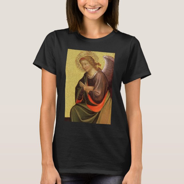 Renaissance Angel by Master of the Bambino Vispo T-Shirt (Front)