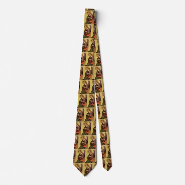 Renaissance Angel by Master of the Bambino Vispo Tie (Front)