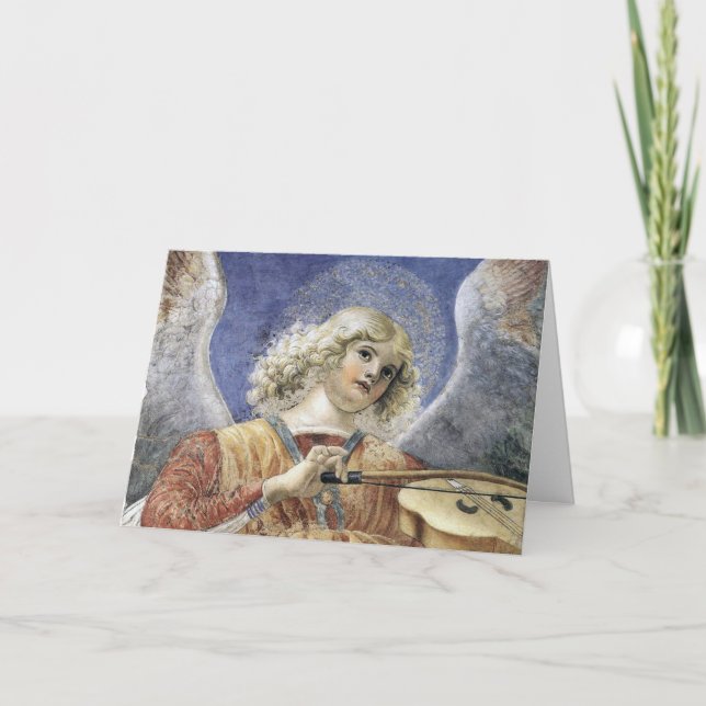 Renaissance Angel Christmas Cards Melozzo da Forli (Front)