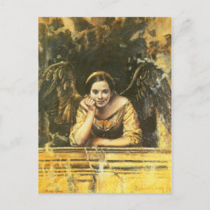 Renaissance Angel Design Postcard