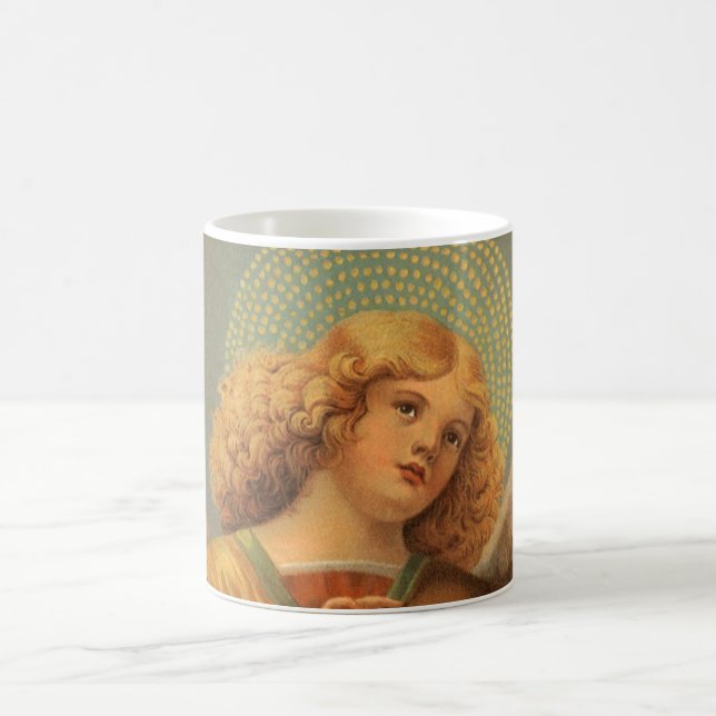 Renaissance Angel Playing Violin Melozzo da Forli Coffee Mug (Center)