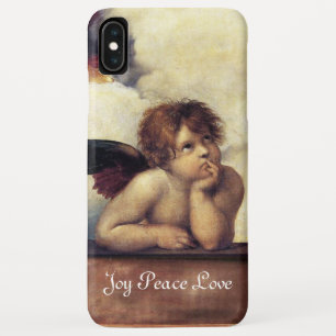 RENAISSANCE ANGEL / Winged Cherub Peace Joy Love iPhone XS Max Case