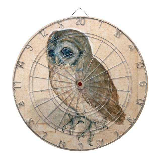 RENAISSANCE ANIMAL DRAWINGS / THE OWL DARTBOARD (Front)