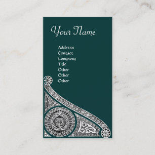 RENAISSANCE ARCHITECT,Architecture,Green White Business Card