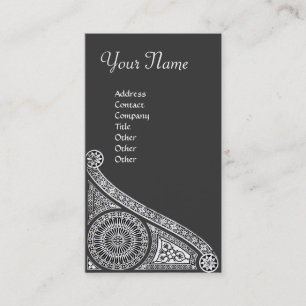 RENAISSANCE ARCHITECT Architecture,Grey,White Business Card