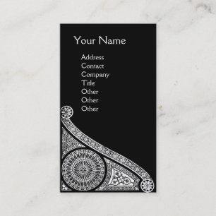 RENAISSANCE ARCHITECT ,ARCHITECTURE Monogram 1 Business Card