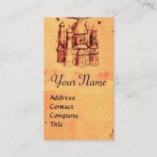 RENAISSANCE ARCHITECTURAL PROJECT,ARCHITECT BUSINESS CARD